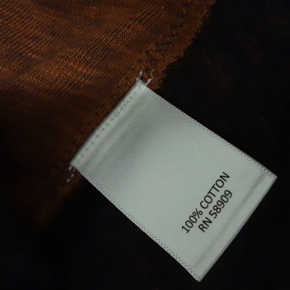 RowM pullover top men 3XB base layer brown outdoor performance casual y2k retro - Picture 8 of 8